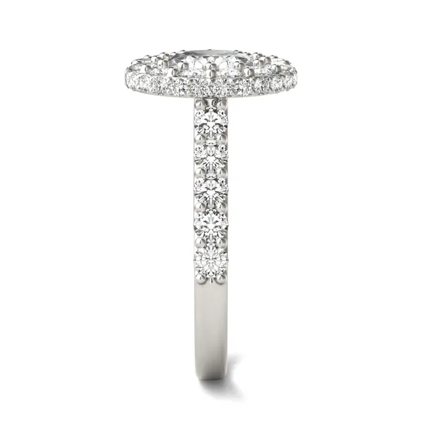 Round Brilliant Harmony Halo Engagement Ring