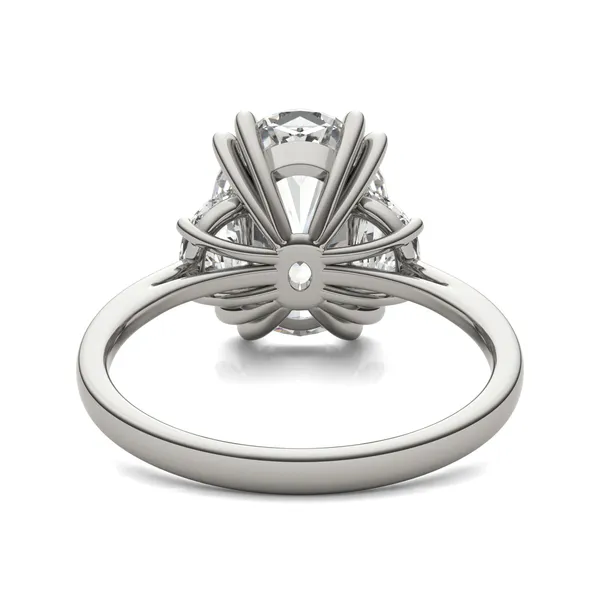 Oval Solstice Three-Stone Engagement Ring