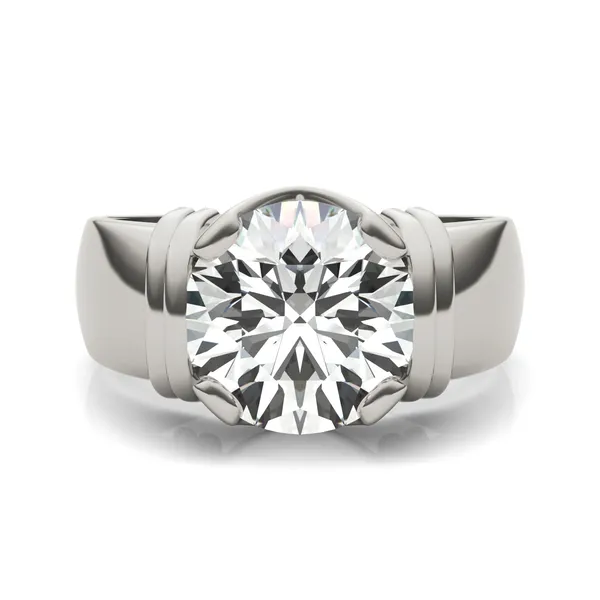 Round Brilliant Zion Solitaire Ring