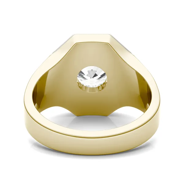 Round Brilliant Zeus Halo Ring