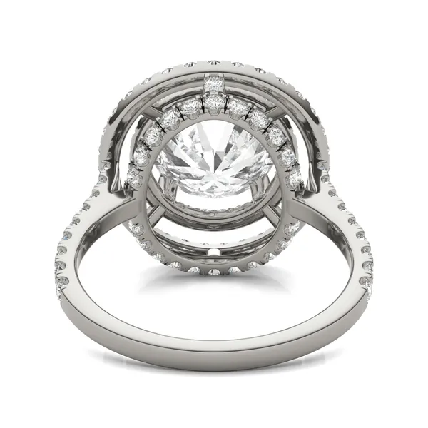Aura Double Halo Statement Ring