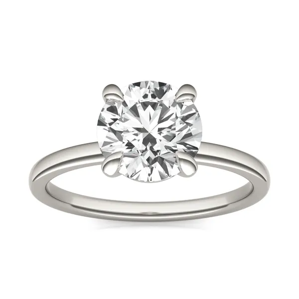 Round Custom Martini Classic Engagement Ring Setting